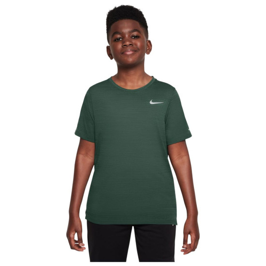 Nike Παιδική κοντομάνικη μπλούζα Dri-FIT Miler Nike Παιδική κοντομάνικη μπλούζα Dri-FIT Miler